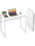 Mesa Plegable Portatil sin Montaje para Ordenador y Espacios Reducidos