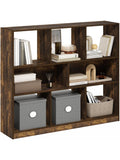 Estanteria Horizontal de Ocho Cubos para Libros, Decoracion y Almacenamiento en Casa